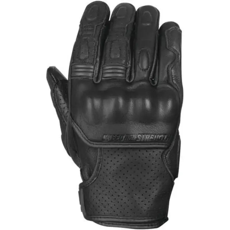 Speed and Strength Twist of Fate Leather Gloves Black/White - 2XL - 892329 - Safety