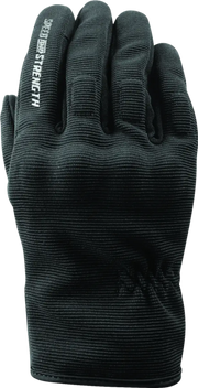Black textured work glove.