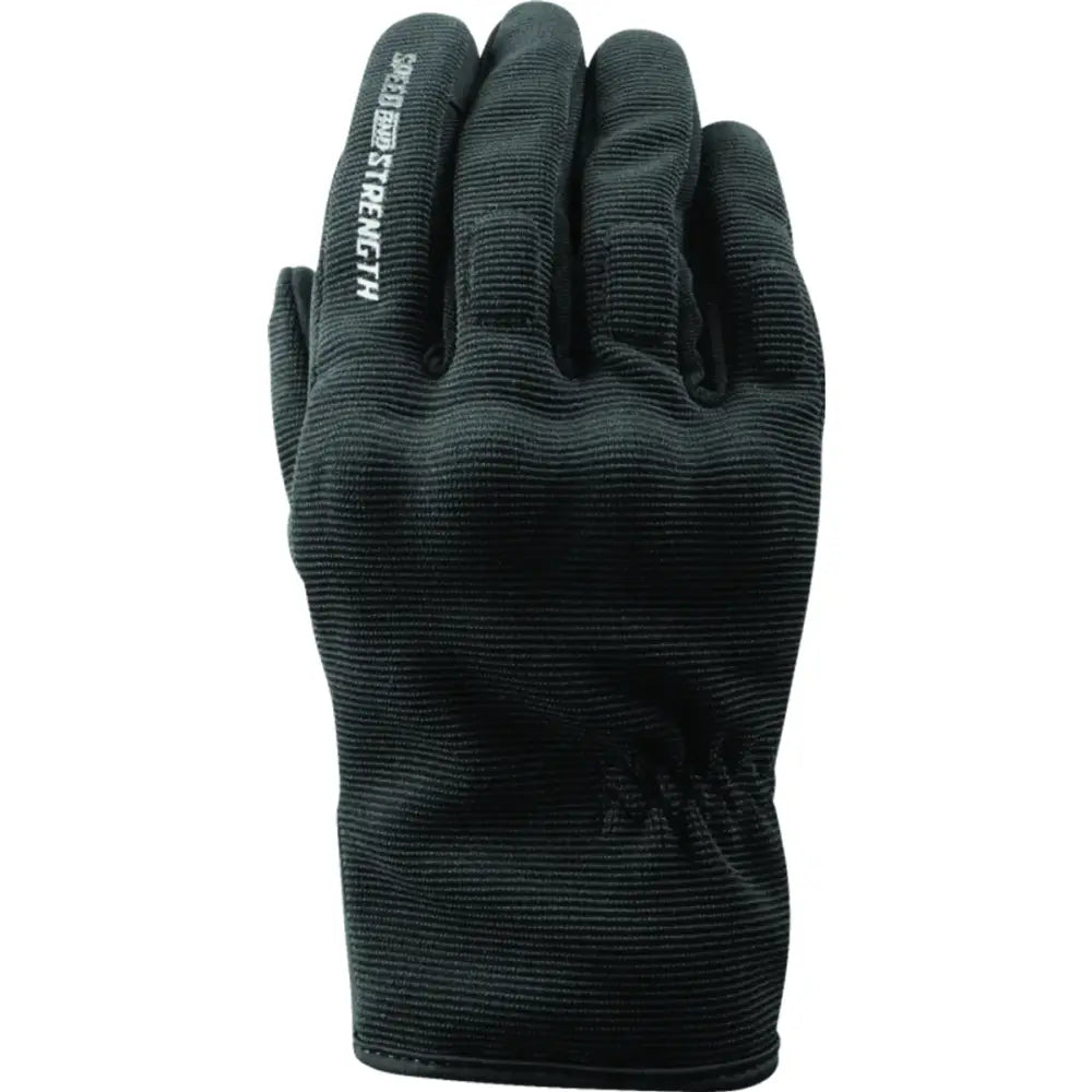 Black textured work glove.