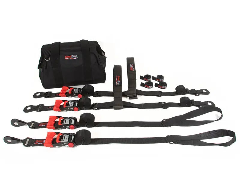 SpeedStrap Ultimate UTV Tire Bonnet Kit - Black - Truck & Automotive