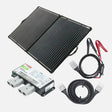 Portable solar panel kit for outdoor use SPFP1200-K Redarc 200W folding solar panel
