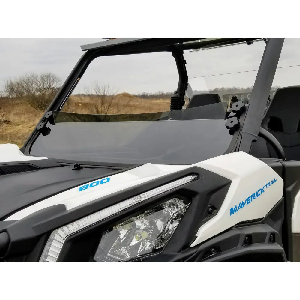 Half Windshield Tinted Can Maverick Trail