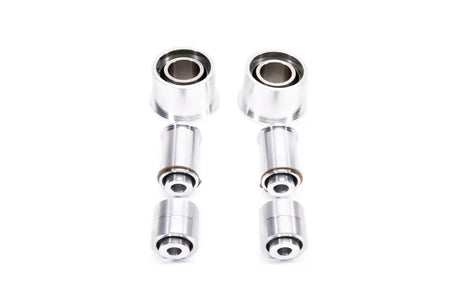 Silver metal bushing set for SPL Parts Nissan GTR R35 front lower control arm