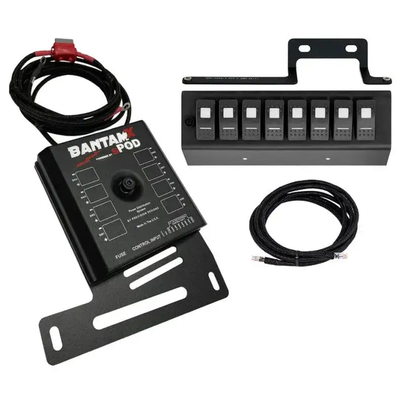 Spod 09-18 Jeep Wrangler JK BantamX w/ Blue LED Switch Panel - RV and Auto Parts