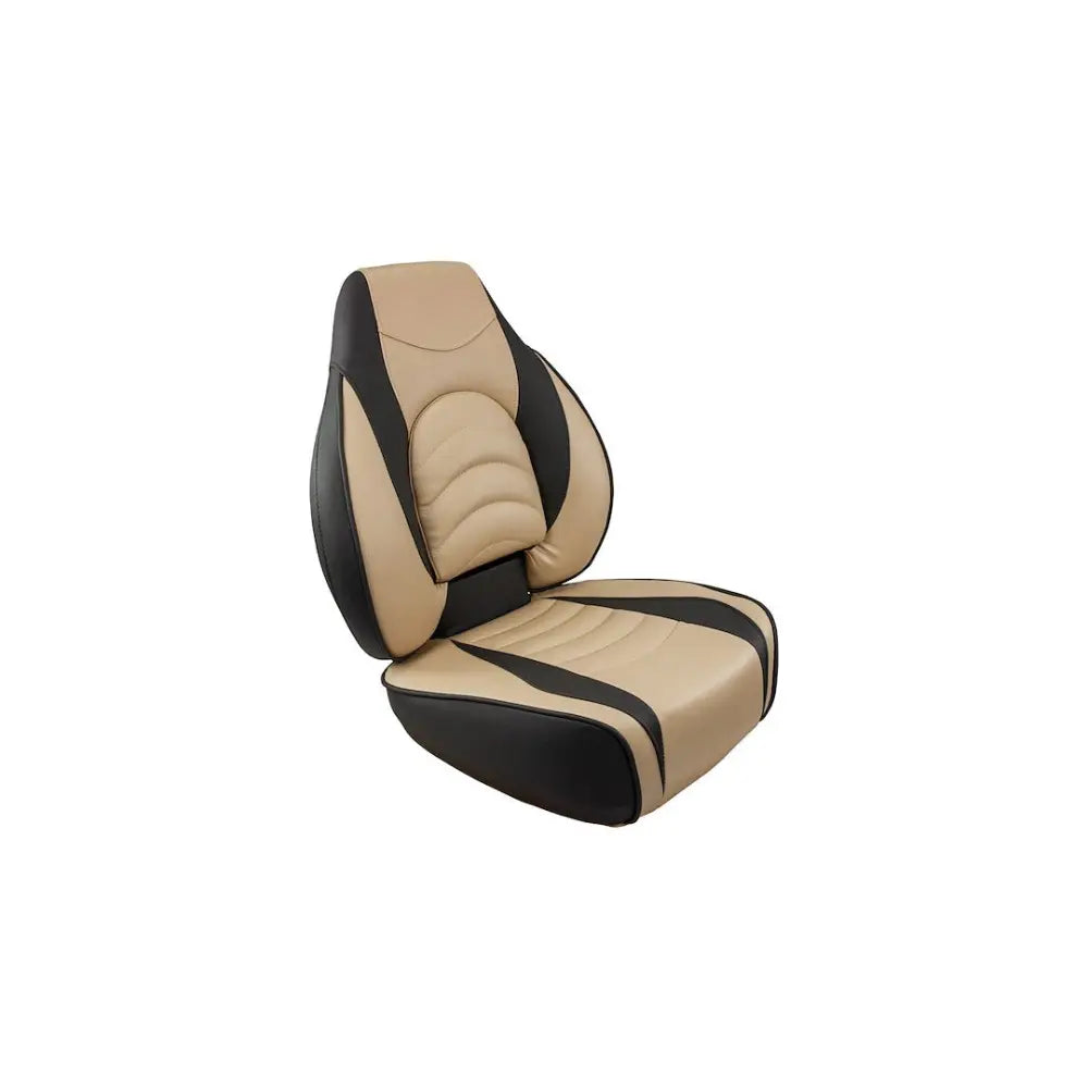 Springfield Grandeur Vinyl Boat Seat 1041684-1 - Tan Fish Pro Char