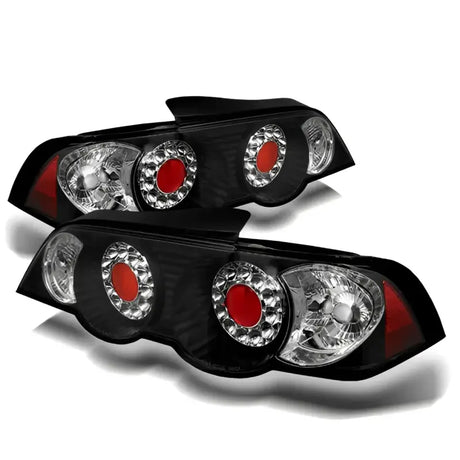 Spyder 08-13 Infiniti G35 G37 Coupe Only / Q60 14-15 OEM Style Tail Lights - Black - 9047534