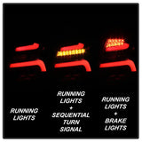 Spyder 12-14 Ford Focus 5DR LED Tail Lights - Black (ALT-YD-FF12-LED-BK) - Truck & Automotive