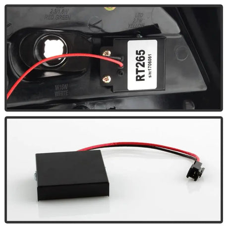 Spyder 12-14 Ford Focus 5DR LED Tail Lights - Black (ALT-YD-FF12-LED-BK) - Truck & Automotive