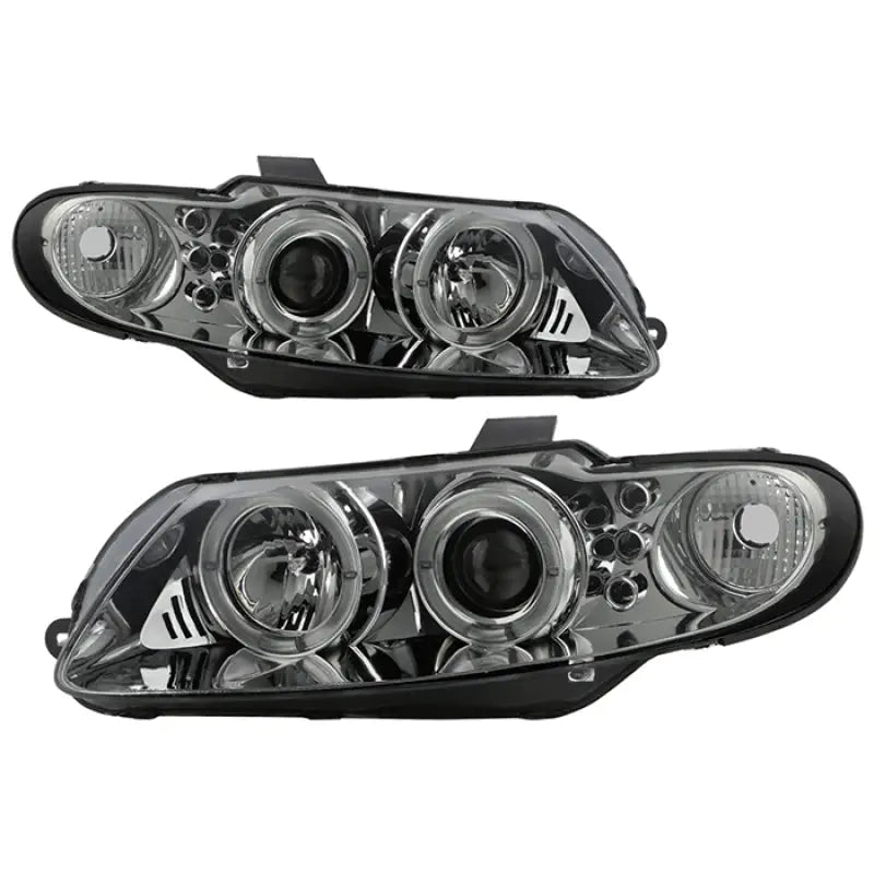 Spyder 15-19 Subaru WRX Halogen Models Only OEM Style Headlights - Black - 9049156 - Lights