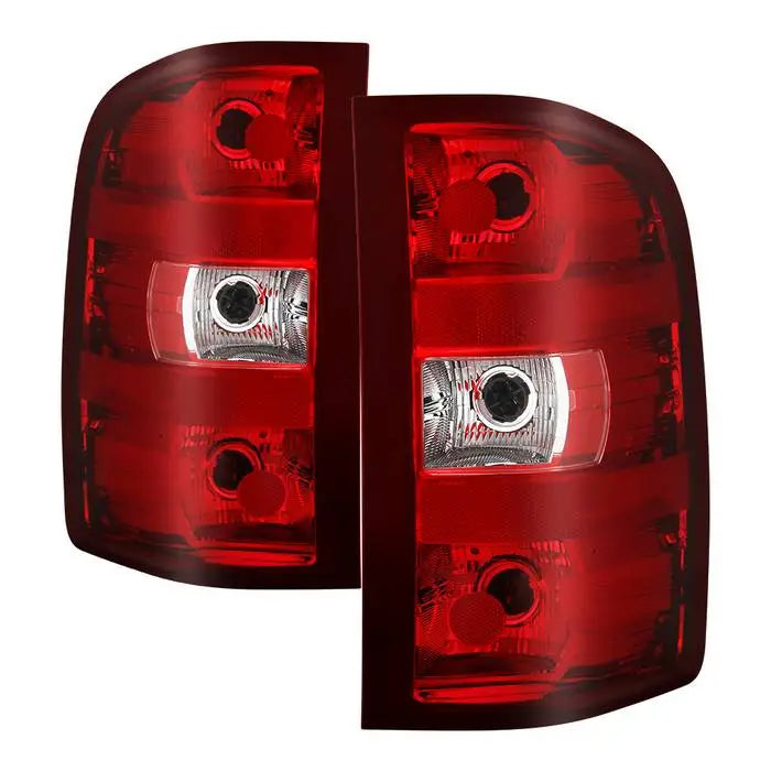 Spyder Provide Improved Illumination Tail Light Assembly 9045806 - OE Chevy Silverado 1500 07-13