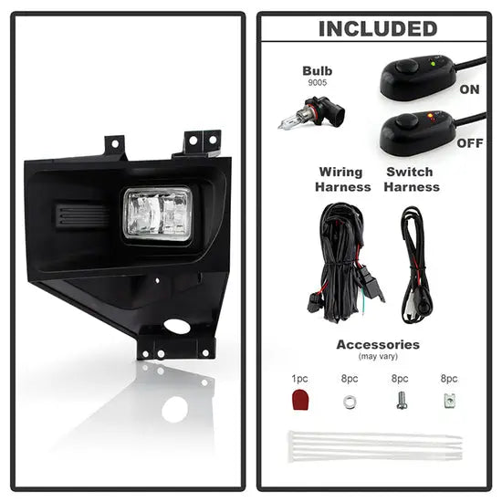 Spyder Made By An OE Approved Driving/ Fog Light 9051098 - Ford F250 F350 Superduty