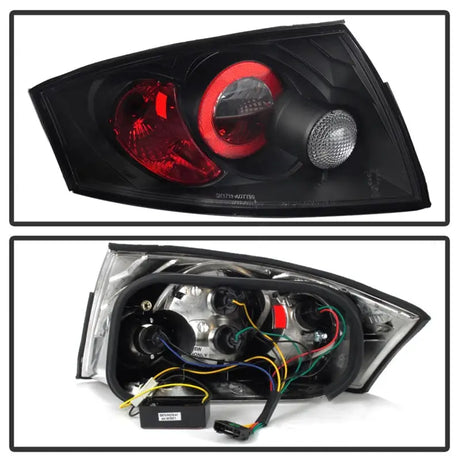 Spyder Audi TT 00-06 Euro Style Tail Lights Black ALT-YD-ATT99-BK - Truck & Automotive