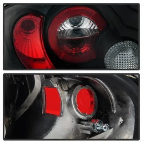 Spyder Audi TT 00-06 Euro Style Tail Lights Black ALT-YD-ATT99-BK - Truck & Automotive