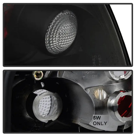 Spyder Audi TT 00-06 Euro Style Tail Lights Black ALT-YD-ATT99-BK - Truck & Automotive