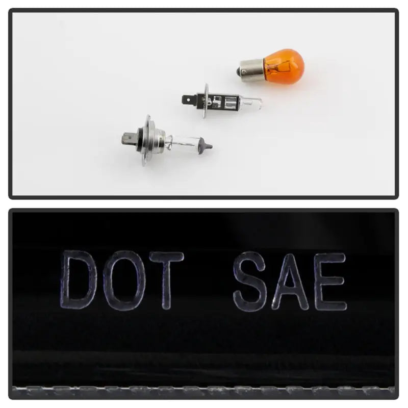 Spyder BMW E90 3-Series 06-08 4DR Headlights - Halogen Model Only - Black PRO-YD-BMWE9005V2-AM-BK - Truck & Automotive