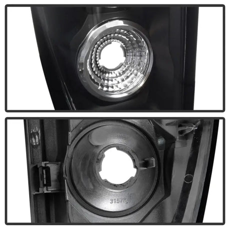 Automotive light assembly for Chevy Avalanche Euro Style Tail Lights Black ALT-YD-CAV04-BK