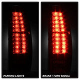 Spyder Chevy Avalanche 07-13 LED Tail Lights Red Clear ALT-YD-CAV07-LED-RC - Truck & Automotive