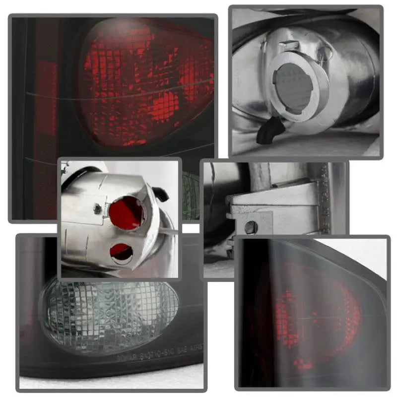 Spyder Chevy S10 94-04/Isuzu Hombre 96-00 Euro Tail Lights Blk Smke ALT-YD-CS1094-BSM - Truck & Automotive