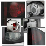 Spyder Chevy S10 94-04/Isuzu Hombre 96-00 Euro Tail Lights Blk Smke ALT-YD-CS1094-BSM - Truck & Automotive