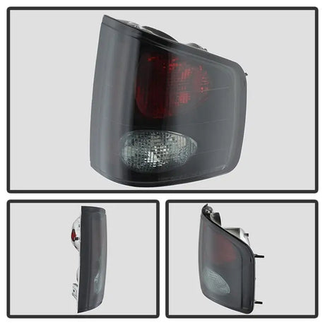 Spyder Chevy S10 94-04/Isuzu Hombre 96-00 Euro Tail Lights Blk Smke ALT-YD-CS1094-BSM - Truck & Automotive