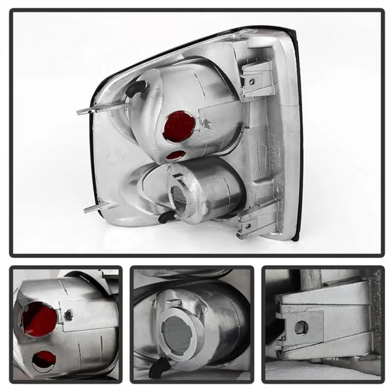 Spyder Chevy S10 94-04/Isuzu Hombre 96-00 Euro Tail Lights Blk Smke ALT-YD-CS1094-BSM - Truck & Automotive