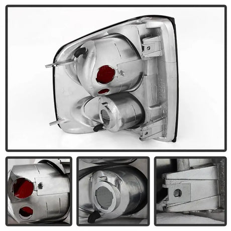 Spyder Chevy S10 94-04/Isuzu Hombre 96-00 Euro Tail Lights Blk Smke ALT-YD-CS1094-BSM - Truck & Automotive