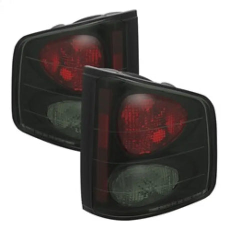 Spyder Chevy S10 94-04/Isuzu Hombre 96-00 Euro Tail Lights Blk Smke ALT-YD-CS1094-BSM - Truck & Automotive