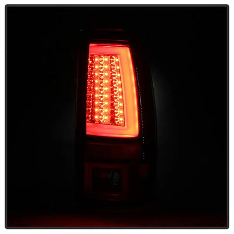 Spyder Chevy Silverado 1500/2500 03-06 Version 2 LED Tail Lights - Chrome ALT-YD-CS03V2-LED-C - Truck & Automotive