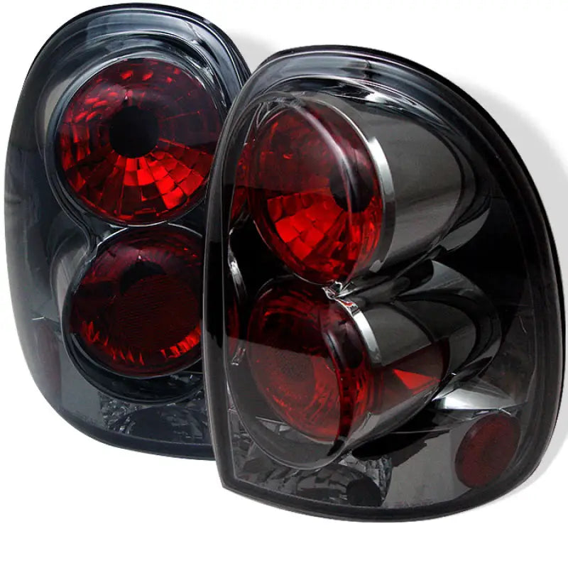 Spyder Dodge Caravan/Grand Caravan 96-00Euro Style Tail Lights Smoke ALT-YD-DC96-SM - Truck & Automotive