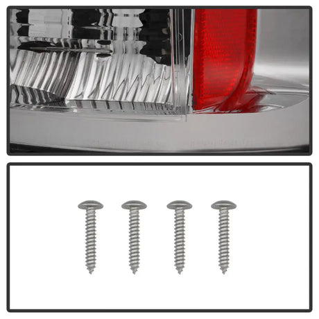 Spyder Dodge Ram 02-06 1500/Ram 2500/3500 03-06 LED Tail Light Chrome ALT-YD-DRAM02-LED-C - Truck & Automotive