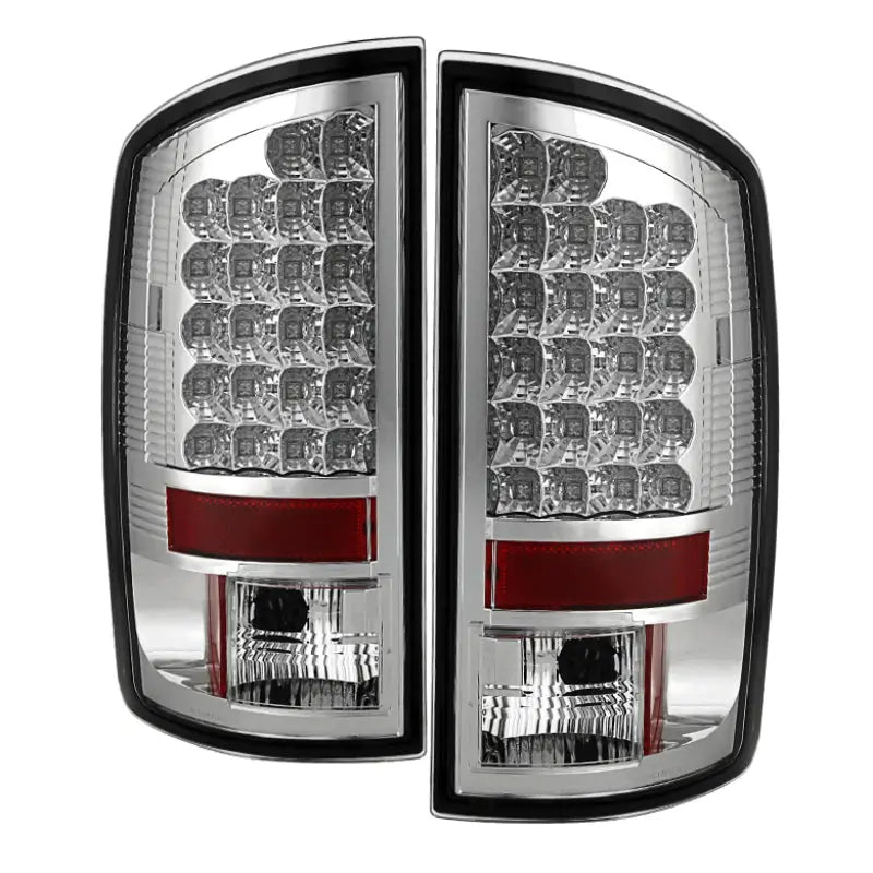 Spyder Dodge Ram 02-06 1500/Ram 2500/3500 03-06 LED Tail Light Chrome ALT-YD-DRAM02-LED-C - Truck & Automotive