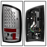 Spyder Dodge Ram 02-06 1500/Ram 2500/3500 03-06 LED Tail Light Chrome ALT-YD-DRAM02-LED-C - Truck & Automotive