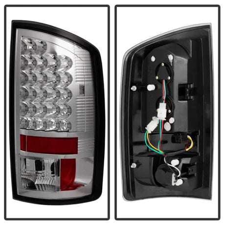 Spyder Dodge Ram 02-06 1500/Ram 2500/3500 03-06 LED Tail Light Chrome ALT-YD-DRAM02-LED-C - Truck & Automotive