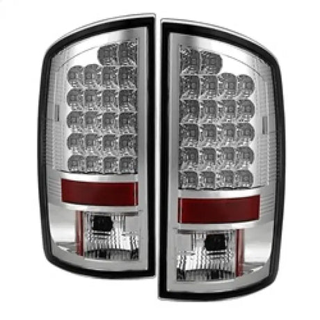 Spyder Dodge Ram 02-06 1500/Ram 2500/3500 03-06 LED Tail Light Chrome ALT-YD-DRAM02-LED-C - Truck & Automotive