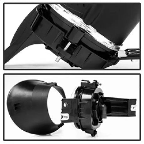 Black plastic automotive part for Dodge Ram OEM fog lights replacement