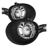 Pair of black and chrome OEM fog lights for Dodge Ram 02-08 1500 models