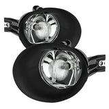 Pair of black OEM fog lights for Dodge Ram 02-08 with bulbs, clear lenses