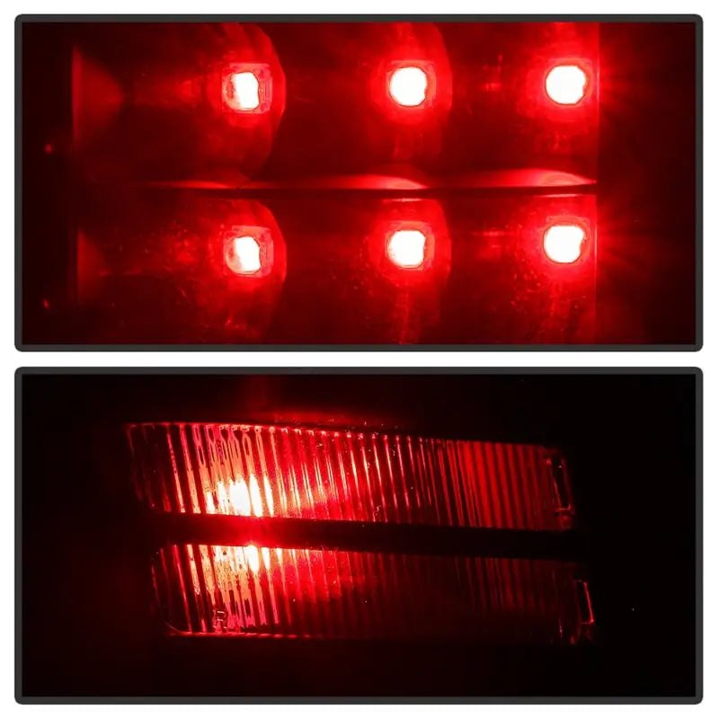 Illuminated red LED tail lights for Dodge Ram 1500 09-18 and 2500/3500 10-18