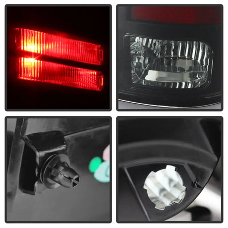 Spyder Dodge Ram 1500 13-14 LED Tail Lights Model only - Blk Smke ALT-YD-DRAM13-LED-BSM