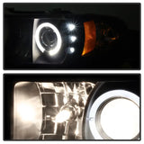 Spyder Dodge Ram 1500 94-01 Sport Projector Headlights LED Halo LED Black Smoke, RV, Automotive, Powersports, off-road, marine, exterior, truck accessories, interior, truck bed, RV parts, Truck & Automotive, Lights, AVADA - Best Sellers