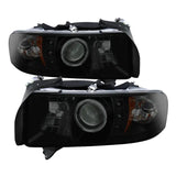 Spyder Dodge Ram 1500 94-01 Sport Projector Headlights LED Halo LED Black Smoke PRO-YD-DR94-HL-AM-BSM, designed for stock lights direct replacement, OEM standard quality, Truck & Automotive,Lights,AVADA - Best Sellers