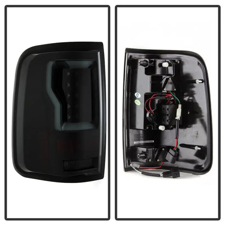 Spyder Ford F150 04-08 Styleside Tail Light V2 - LED - Black Smoke ALT-YD-FF15004V2-LBLED-BSM 