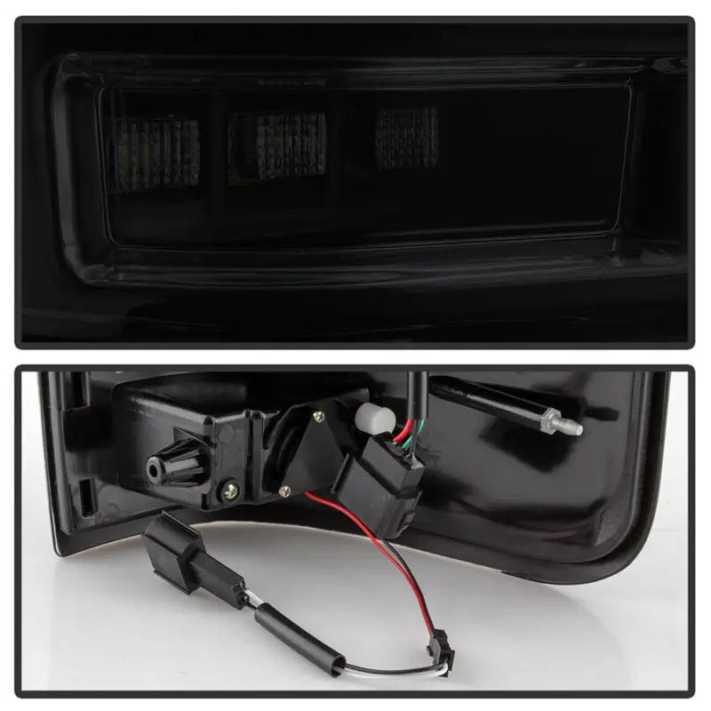 Spyder Ford F150 04-08 Styleside Tail Light V2 - LED - Black Smoke ALT-YD-FF15004V2-LBLED-BSM 