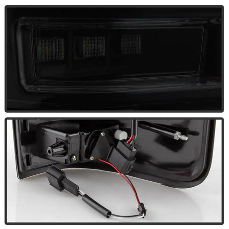 Spyder Ford F150 04-08 Styleside Tail Light V2 - LED - Black Smoke ALT-YD-FF15004V2-LBLED-BSM 