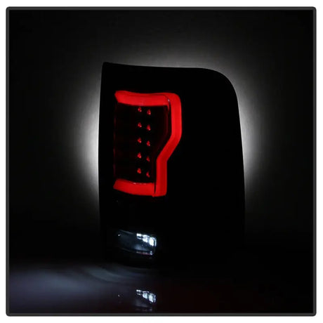 Spyder Ford F150 04-08 Styleside Tail Light V2 - LED - Black Smoke ALT-YD-FF15004V2-LBLED-BSM 