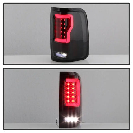 Spyder Ford F150 04-08 Styleside Tail Light V2 - LED - Black Smoke ALT-YD-FF15004V2-LBLED-BSM 