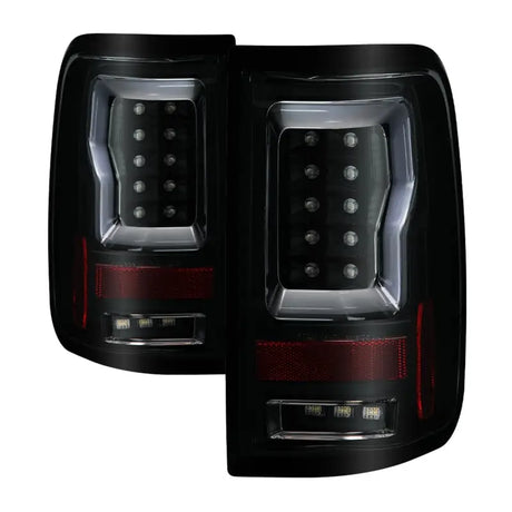 SPYDER Spyder Ford F150 04-08 Styleside Tail Light V2 - LED - Black Smoke ALT-YD-FF15004V2-LBLED-BSM