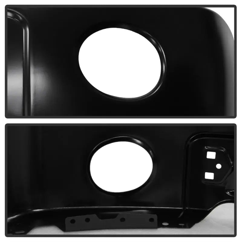 Spyder Ford F150 09-14 w/Fog Light Hole Front Bumper - Black (OEM # 9L3Z17757DPTM) - Truck & Automotive