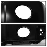 Spyder Ford F150 09-14 w/Fog Light Hole Front Bumper - Black (OEM # 9L3Z17757DPTM) - Truck & Automotive