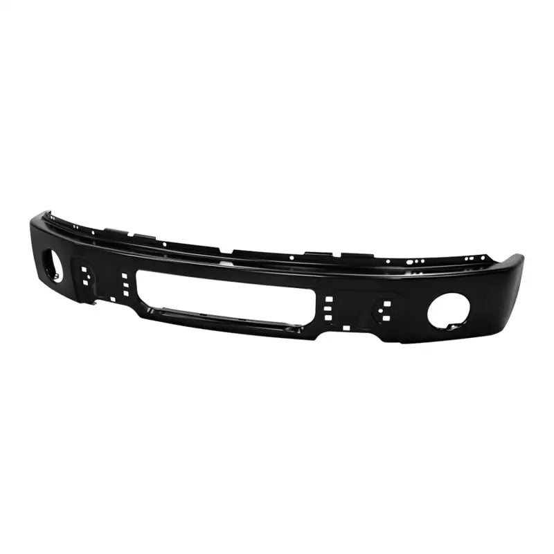 Spyder Ford F150 09-14 w/Fog Light Hole Front Bumper - Black (OEM # 9L3Z17757DPTM) - Truck & Automotive